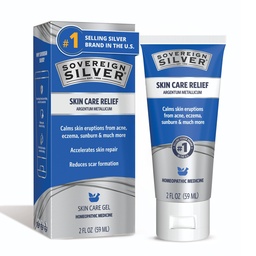 Sovereign Silver Natural Healing Colloidal Silver Gel, 2 fl oz (59 mL)