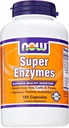 Super Enzymy przez Now Foods 180 Tabletki