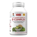 ANDREW LESSMAN High Potency B- Complex 180 Kapsułki - z wysokimi poziomami kompleksu foliowego i Biotin, Promotuje wzrost komórkowy, Energia, Immune Function, Detoksykacji, Metabolizm tłuszczu i więcej