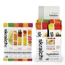 Skratch Labs Pakiety nawadniające - Napoje nawadniające, Pakiet odmian (20 Pakiety pojedyncze) - Proszek Electrolyte opracowany dla sportowców i wydajności sportowej, Gluten Free, Wegan, Kosher