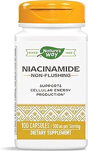 Niacynamid 500 mg - 100 kapsułek (4 opakowania)