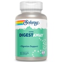 SOLARAY Super Digestaway Digestive Enzymy - Pancreatin, Papain, Ginger, Pepsin, Betaine HCl, Aloe Vera, i więcej - Pokarm i odżywczy Wchłanianie Wsparcie - Laboratorium zweryfikowane - 180 VegCaps