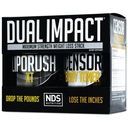 NDS Odżywianie Maksymalna wytrzymałość podwójny zderzenie stosu - Potężny 2- in-1 Weight Loss Kit Łączy wysoką energię Fat- Burning XT Thermogenic z Premium CLA Censor Body Toner (60 Caps & 90 Softgels)