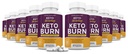 (10 Pack) Keto Advantage Keto Burn Pills 1275MG New & Improved Formula Contains Apple Cider Vinegar Extra Virgin Olive Oil Powder Green Tea Leaf 600 Capsules