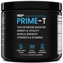 RSP NUTRITION Prime T - Testosterone Booster for Men, Natural Test Booster Pills, Lean Muscle Growth, Strength, Stamina & Healthy Sleep, 30 Servings