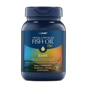 GNC Triple Strength Fish Oil Plus Joint Omega 3, 1000mg EPA i DHA, Heart Health, Plus Fast 5 Day Comfort, Mózg, Skóra i Oko, Przeciwutleniacze i ekstrakty botaniczne, Regulacja Burps ryb, 30 Służenia