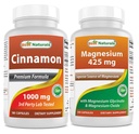 Cynamon 1000 mg i glicynian magnezu 425 mg