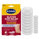 Dr. Scholl’s Blister Pain Relief Complete Kit, 8 ct - The Only Blister Treatment with an Active Pain Reliever, Seal & Heal Bandages with Hydrogel Technology, Blister Pads, 4% Lidocaine to Numb Pain