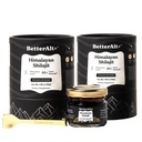 Better Alt Pure Himalayan Shilajit Resin Pack of 2 High Potency Gold Grade 150 Służenia dla Energy Boost & Wsparcie immunologiczne, 85 + Minerały śladowe, 75% + Kwas Fulvic, z laboratoryjnym raportem testowym, 400 mg