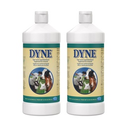 Petag Dyne High Calorie Liquid Nutritional Supplement for Livestock - 32 oz - Zawiera dodawane witaminy - Excellent for Underweight, Stressed, or Recovering Animals