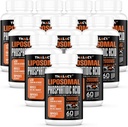 2000mg Liposomalny Fosfatydyczny Acid Muscle Builder (PA), Wysoka Absorpcja Muscle Building Supplements dla mężczyzn i kobiet 124; Mięśnie Gainer, Synteza białka mTOR i Lean Muscle, Siła, 10 Pack