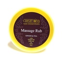 Massage Rub, Ginger & Tea, 50g (Yellow) (1)