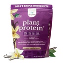 nbpure Vegan Pea Protein Powder, Vanilla – Lean Muscle + Hunger & Bloating Support for Women, Men, Kids – 25g Plant Protein Per Serving – No Artificial Sweeteners or Flavors, Gusset, 25 Servings