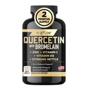 Quercetin z bromelainą, Stinging Nettle Supplement, Cynk Witamina C Witamina D