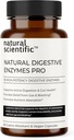 Żywność Enzymy Pro - 18 Naturalne Enzymy do Trawienia z Papaya, Ananas & More - z Probiotyki i Prebiotyki - Plant- Based - 60 Kapsułki - Premium Suplement diety
