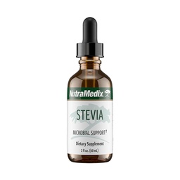 NutraMedix Sweet Leaf Stevia Liquid Drops - Sugar Free Sweetener from Pure Stevia Leaf Extract for Microbial Support - Low Carb, No Added Sugar (2 oz / 60 ml)