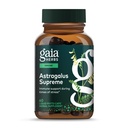 Gaia Herbs Astragalus Supreme - Immune & Antioksydant Support * - Herbal Supplement with Astragalus Root, Schisandra Berry & Ligustrum - 60 Vegan Liquan Phyto- Kapsułki (15-dniowe dostawy)
