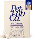 PetLab Co. Probiotyki dla kotów, Support Gut Health, Okazjonalna Biegunka, Digestive Health & Immune Support - Łatwy w użyciu - 30