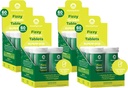 Zadziwiająca trawa Fizzy Zielone tabletki Superfood Lemon Lime: Zielony Superfood Water Flavoring Tablet z przeciwutleniaczami i alkalizujących Zielonych, 60 Count (Packaging May Vary) (Opakowanie 4)