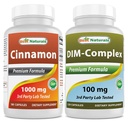 Cynamon 1000 mg i suplement DIM 100 mg
