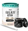 Pure Himalayan Shilajit, High Nutritional Pottency, Klasa A Shilajit Resin z 85 + Plant- derived Minerały i kwasu Fulvic, Energia i Suport immunologiczny dla mężczyzn i kobiet, 3. strona US Lab Tested (115g)