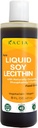Kacia Pure Lecytyna sojowa Płyn 124; Lecytyna wegańska 8 oz 124; Emulgator i stabilizator naturalnej żywności do pieczenia towarów i czekoladek 124; Lecytyna Soy Moisturize w kreacji kosmetycznych skóry i włosów