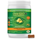 Ocu- GLO Cat & Dog for Eye Support - Suplement do żucia do pielęgnacji dużych i małych zwierząt domowych z luteiną, Omega-3 Kwasy tłuszczowe, ekstrakt z nasion winogron i przeciwutleniacze 30 XL Chewables