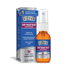 Sovereign Silver Sore Throat Spray, 1 fl oz (30 mL)