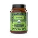 Kompletne produkty naturalne Czysty Liść Alfa - 100 Kapsułki - 450mg Czystego Suszonego Organicznego Liścia Alfa Proszek w Kapsułkach warzyw