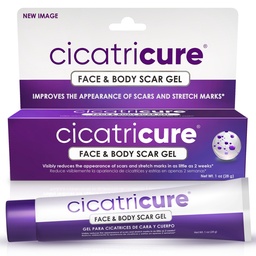 Cicatricure Advanced Blizna żel do twarzy i ciała - udowodnione wyniki w 2 tygodnie, Leczenie bliznowacenia dla Blizny chirurgiczne, Znaki Stretch, Blizny oparzeń i obrażeń, Leczenie trądziku Blizna, 1 oz (28 g)