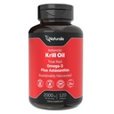 Naturalis Krill Oil 2000mg | Omega-3 EPA, DHA, Astaxanthin and Phospholipids | Sustainably Harvested from Antarctic Water | 120 Softgels
