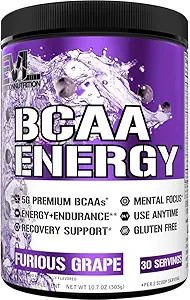 EVL BCAA Acids Acids Powder - Nawodnienie BCAA Powder Post Workout Recout Drink z naturalną kofeiną - BCAA Energy Pre Workout Powder for Muscle Recovery Lean Growth and Endurance - Green Apple
