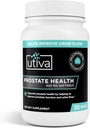 Utiva Prostate Health - Natural Formula for Healthy Function i Mocz Flow - Prostate Supplement for Men - Beta- Sitosterol i Saw Palmetto for Men - 30 Softgels