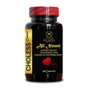 Choless Control Herbal Nutrition Blend with Niacin Policosanol Guggul Cayenne Garlic | Cholesterol & Lipid Support | 1 Bottle 60 Capsules