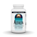 Source Naturals Alfalfa, Contains Organic Alfalfa, 648 mg - 250 Tablets