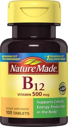 Przyroda Witamina B- 12 500 µg Tabletki 100 ea (Opakowanie po 2)
