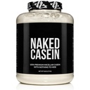 NAKED Kazeina - 5Lb Proszek z mikrokrystalicznego białka kazeiny - Luzem, Zero Carb, GMO-Free, Gluten Free, Soy Free, Preservative Free - Stymulacyjny wzrost mięśni - Poprawa odzysku - 76 Sługi