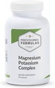 Professional Formulas Magnezu Potasu Complex - Wysoko absorbowalny Magnez (Malate & Citrate) i Cytrate potasu - Wspiera zdrowe mięśnie, Nerwy, Serce i równowagi elektrolitów - 90 Kapsułki
