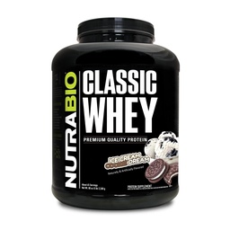 NutraBio Classic Chey Protein Powder - Full- Spectrum Amino Acid Profil - No Fillers, Sztuczne kolory, Środki konserwujące - Niski indeks glikemiczny - Ice Cream Cookie Dream, 5 funtów