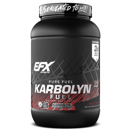 EFX Sports Karbolyn Fuel Building 124; Fast- Absorbowanie proszku węglowodanowego 124; Ładunek węglowodanów, Trwała energia, szybki odzysk 124; Stymulant wolny 124; 36 Służenie (Fruit Punch)
