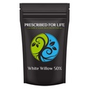 Prescribed For Life White Willow Powder 50% Salicin | Pure White Willow Bark Extract | Natural Salix Alba Extract for Comfort & Ease | Gluten Free, Vegan, Non-GMO (4 oz / 113 g)