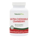 NaturesPlus Ultra Żurawina do żucia - 90 Miłosne Jagody Tablety - Promotes Urnary Tract Health - Non-GMO, Gluten Free - 45 Sługi