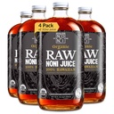 HAWAIIAN NONI Juice by Healing Noni, Raw Pure Authentic Noni, 4x 32oz | Antioxidant Superfood Supporting Energy & Body Health, Daily Wellness Drink, 32oz Bottles - Cold Pressed