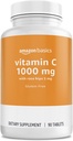 Podstawy - Witamina C, 1000 mg z Rose Hips 5 mg, 90 tabletek (1 na porcję), Gluten Free
