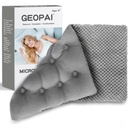 Microwavable Heating Pads 15 * 9", Weighted Moist Microwave Heat Pad for Cramps Neck Shoulder, Back Pain Relief, Warm Compress Rice Bean Bag Hot Pack for Muscles Ache, Joints, Unscented,1 Pack