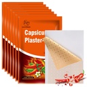 100 Pcs Maximum Strength Capsaicin Patches - XL Muscle and Joint Heat Patch | 4.72"x7.09" Capsicum Plaster for Back, Knee, Neck and Shoulder - Hot Capsicum Patch - Up to 8 Hours