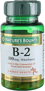 Bounty Witamina B-2 100 mg, 100 tabletek (opakowanie po 6)