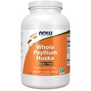Teraz suplementy żywności, całe pyllium Husks, Granule, Projekt nieGMO zweryfikowany, Rozpuszczalny Fiber, 12- unce