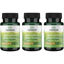 Swanson Prebiotic Jerusalem Artichock - 90% Inulina 400 mg 60 Caps (3 opakowania)