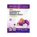 Elderberry Menthol & Manuka Honey Lozenges 50g